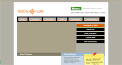 Desktop Screenshot of midcityilofts.com